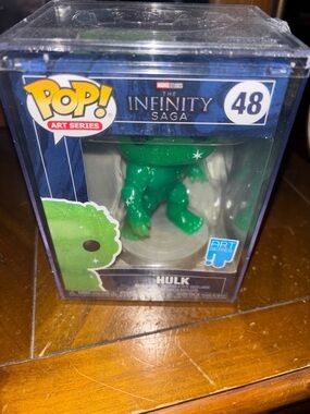 Funko Pop Art Series Hulk - Green Glitter
